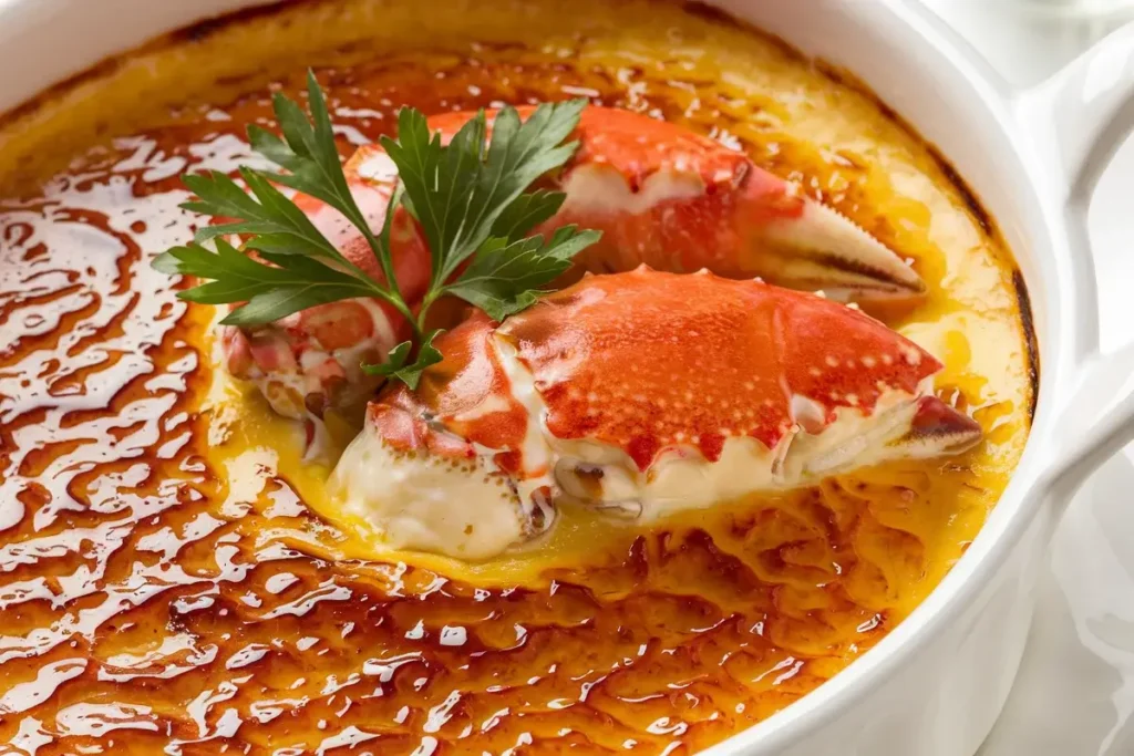 crab brulee recipe