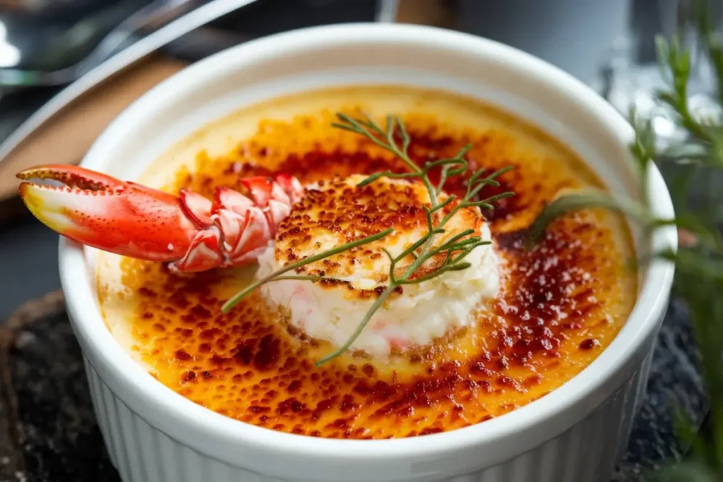 crab brulee recipe